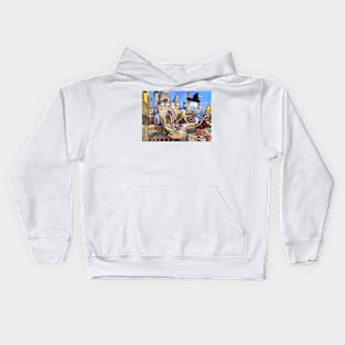 Balcony Of Princess Jasmine Kids Hoodie